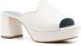 Blue Bird Shoes block-heel leather sandals White - Thumbnail 2