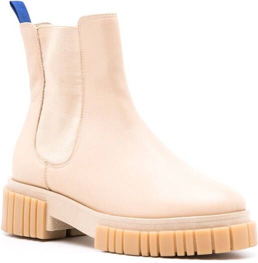 Blue Bird Shoes chunky sole Chelsea boots Neutrals