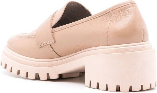 Blue Bird Shoes chunky sole loafers Neutrals