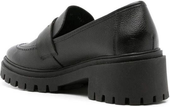 Blue Bird Shoes Couro Preto loafers Black