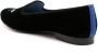 Blue Bird Shoes embroidered-bee velvet loafers Black - Thumbnail 3