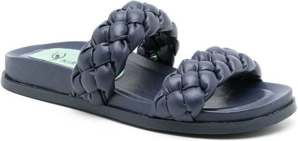 Blue Bird Shoes interwoven-strap sandals