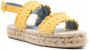 Blue Bird Shoes leather espadrille sandals Yellow - Thumbnail 2