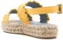 Blue Bird Shoes leather espadrille sandals Yellow - Thumbnail 3