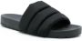 Blue Bird Shoes padded satin sliders Black - Thumbnail 2