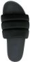 Blue Bird Shoes padded satin sliders Black - Thumbnail 4