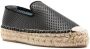 Blue Bird Shoes perforated leather espadrilles Black - Thumbnail 2