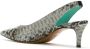 Blue Bird Shoes Python slingback pumps Grey - Thumbnail 3