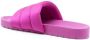 Blue Bird Shoes quilted satin slides Pink - Thumbnail 3