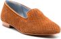 Blue Bird Shoes Saudade perforated-detail loafers Brown - Thumbnail 2