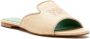 Blue Bird Shoes straw Bride flats White - Thumbnail 2