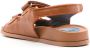 Blue Bird Shoes touch-strap fastening leather sandals Brown - Thumbnail 3