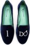 Blue Bird Shoes velvet I Do loafers - Thumbnail 4