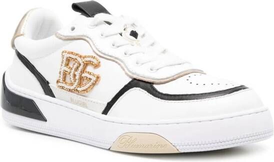 Blugirl bead-embellished low-top sneakers White