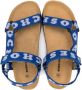 Bobo Choses logo-jacquard sandals Blue - Thumbnail 3