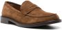 Boggi Milano penny-slot suede loafers Brown - Thumbnail 2