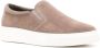 Boggi Milano suede slip-on trainers Brown - Thumbnail 2