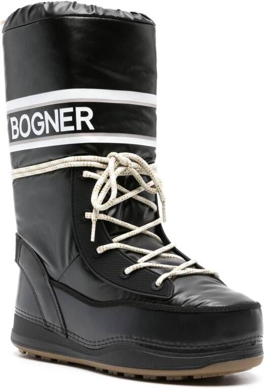 BOGNER FIRE+ICE Les Arcs 1 logo-print snow boots Black