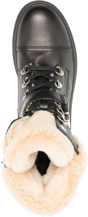 BOGNER Moritz shearling boots Black