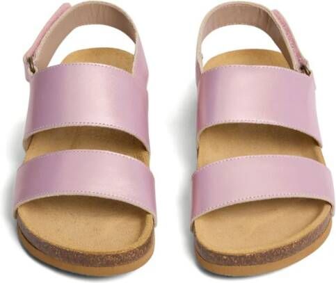 Bonpoint Agostino leather sandals Pink