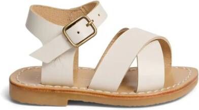 Bonpoint Asterie leather sandals White