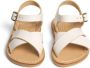 Bonpoint Asterie leather sandals White - Thumbnail 3