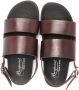 Bonpoint double-strap slingback sandals Brown - Thumbnail 3
