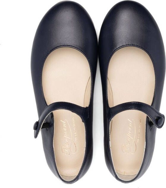 Bonpoint Ella ballerina shoes Blue