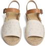 Bonpoint Fava leather sandals White - Thumbnail 3