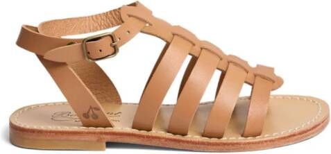 Bonpoint Frama leather sandals Neutrals