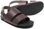 Bonpoint open-toe 15mm sandals Brown - Thumbnail 2