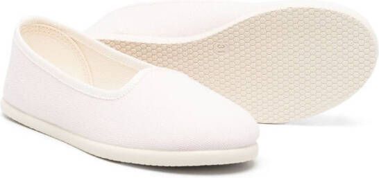 Bonpoint round-toe ballerina shoes Pink