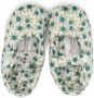 Bonpoint side-button fastening floral shoes Green - Thumbnail 3
