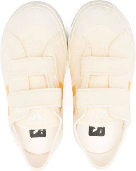 Bonpoint X VEJA touch-strap canvas sneakers Neutrals