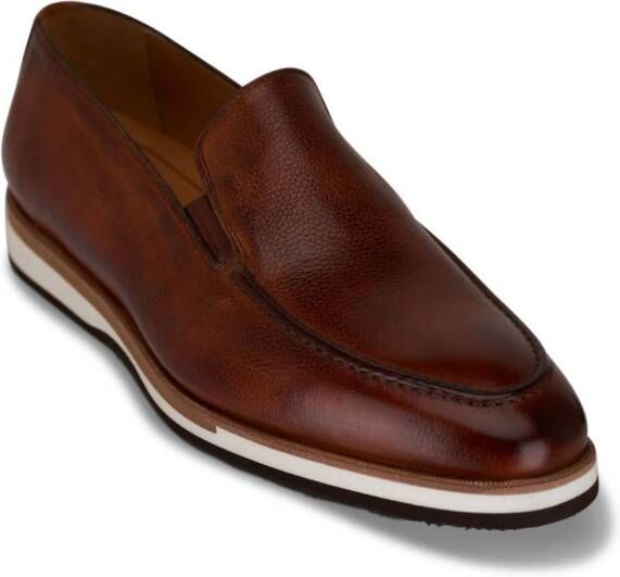 Bontoni Passegio leather loafers Brown