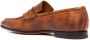 Bontoni principe leather slip-on loafers Brown - Thumbnail 3