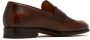Bontoni Riviera strap-detail leather loafers Brown - Thumbnail 3
