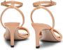 BOSS 70mm padded leather sandals Neutrals - Thumbnail 3