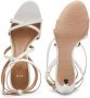 BOSS 75mm strappy leather sandals White - Thumbnail 4
