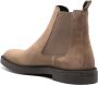 BOSS Calev elasticated-panels suede boots Neutrals - Thumbnail 3
