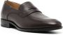 BOSS Colby leather penny loafers Brown - Thumbnail 2