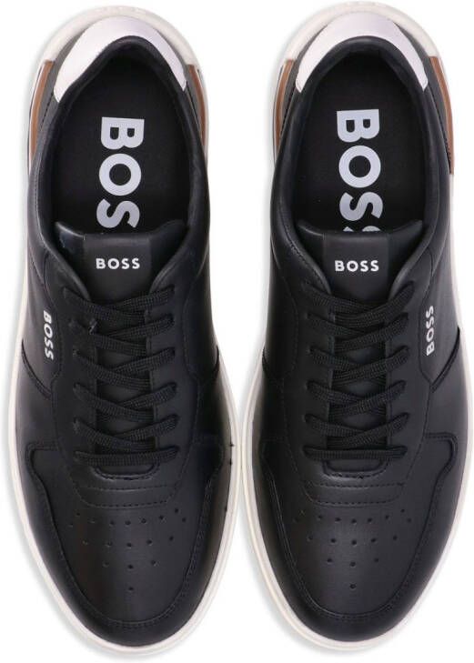 BOSS Cupsole logo-print sneakers Black