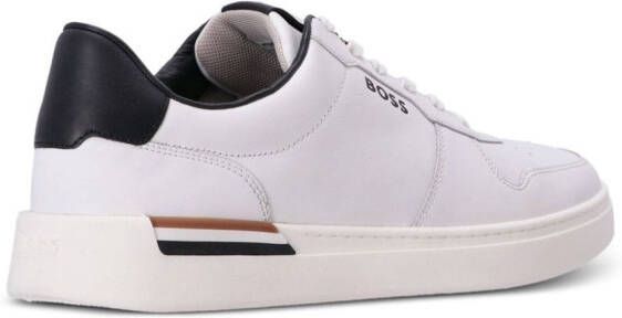 BOSS Cupsole logo-print sneakers White