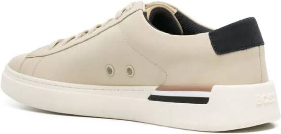 BOSS Cupsole round-toe sneakers Neutrals