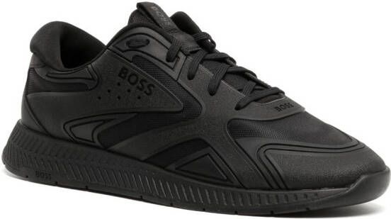 BOSS Hybrid Titanium Runn low-top sneakers Black
