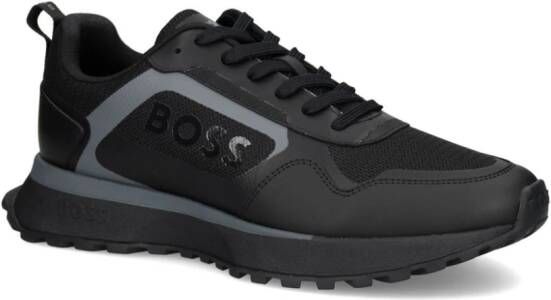 BOSS Jonah panelled sneakers Black