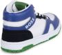 BOSS Kidswear colour-block panelled sneakers White - Thumbnail 3