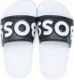 BOSS Kidswear debossed-logo sliders White - Thumbnail 3