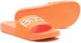 BOSS Kidswear embossed-logo sliders Orange - Thumbnail 2