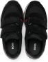 BOSS Kidswear front touch-strap fastening sneakers Black - Thumbnail 3